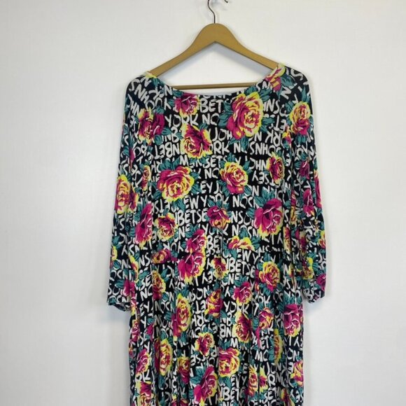 Torrid Betsy Johnson Floral Snap Front Babydoll Dress - Picture 9 of 13